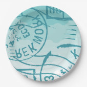 Vliegvliegtuig Papieren Bordje (Voorkant)