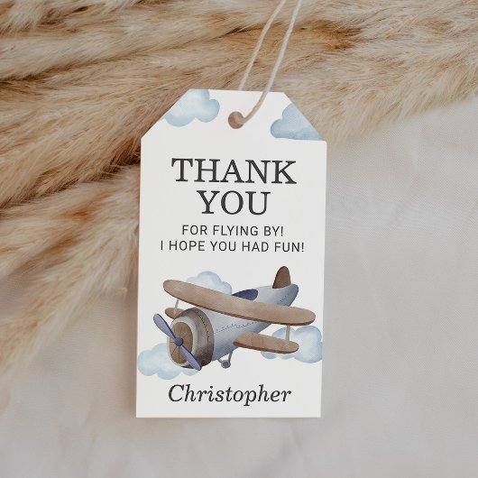  vliegvliegtuig piloot vliegdag avor cadeaulabel