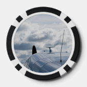 Vliegvliegtuig Pokerchips (Achterkant)