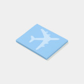 Vliegvliegtuig Post-it® Notes (Schuin)
