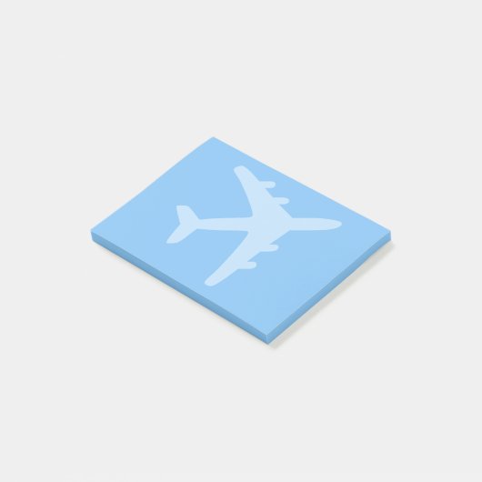 Vliegvliegtuig Post-it® Notes (Schuin)