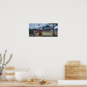 Vliegvliegtuig Poster (Keuken)