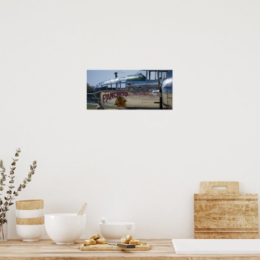 Vliegvliegtuig Poster (Keuken)