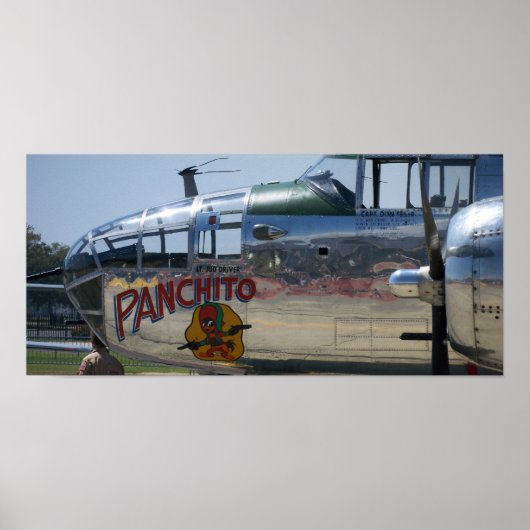 Vliegvliegtuig Poster (Voorkant)