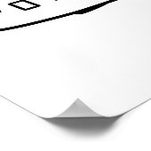 Vliegvliegtuig Poster (Hoek)