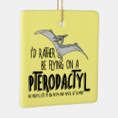 Vliegvliegtuig Pterodactyl Dinosaur Keramisch Ornament (Rechts)