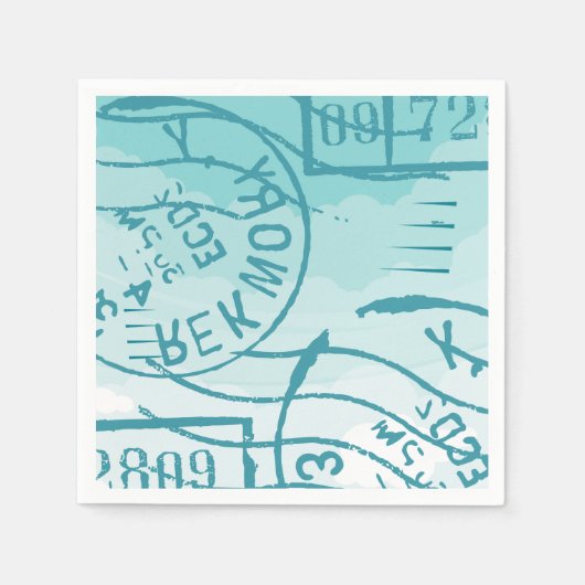 Vliegvliegtuig Servet (Voorkant)