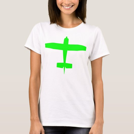 Vliegvliegtuig T-shirt (Voorkant)