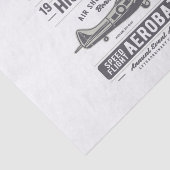 Vliegvliegtuig Tissuepapier (Detail)