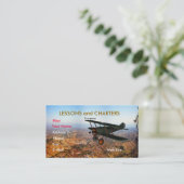 Vliegvliegtuig Visitekaartje (Staand voorkant)