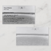 Vliegvliegtuig Visitekaartje (Voorkant / Achterkant)