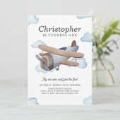  vliegvliegtuig vliegende vliegdag kaart (Staand voorkant)