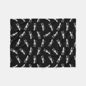 vliegvliegtuigen fleece deken (Voorkant (Horizontaal))