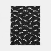  vliegvliegtuigen fleece deken (Voorkant)