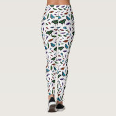 Vliegvlindervliegers (kies kleur) leggings (Achterkant)