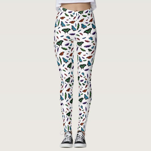 Vliegvlindervliegers (kies kleur) leggings (Voorkant)