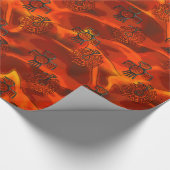 Vliegvlucht 2 Native American Cadeaupapier (Hoek)