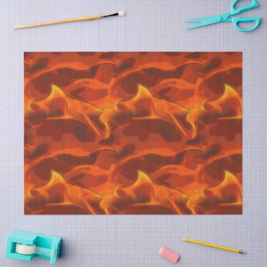 Vliegvlucht 2 Native American Tissuepapier (Craft)