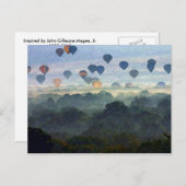 Vliegvlucht 3 briefkaart (Voorkant / Achterkant)