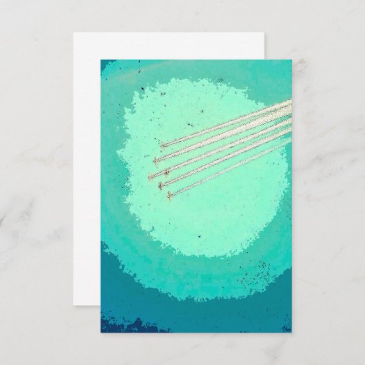 Vliegvlucht Aankondiging (Voorkant / Achterkant)