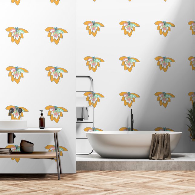 Vliegvlucht Behang (Badkamer)