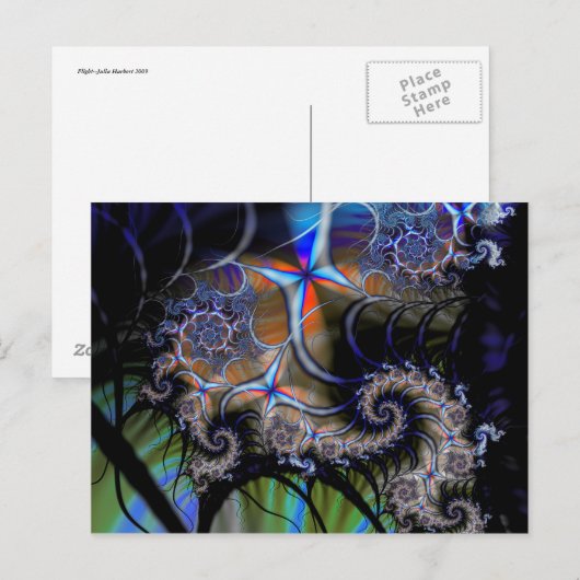 Vliegvlucht Briefkaart (Voorkant / Achterkant)