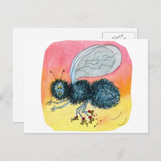 Vliegvlucht Briefkaart (Voorkant / Achterkant)