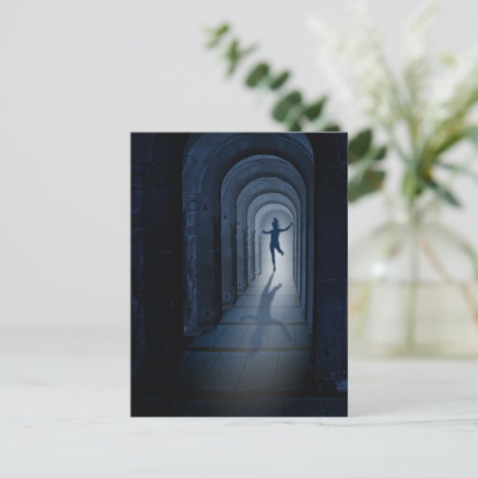 Vliegvlucht Briefkaart (Staand voorkant)