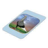 Vliegvlucht en wolken magneet (Linkerzijde)