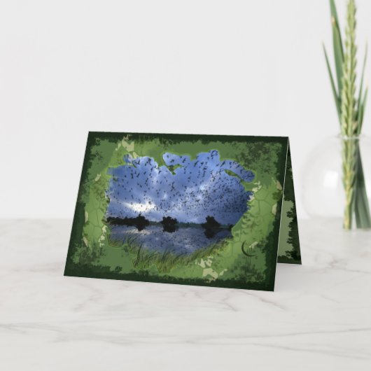 Vliegvlucht Kaart (Voorkant)