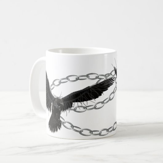 Vliegvlucht Koffiemok (Voorkant links)