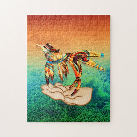 Vliegvlucht Legpuzzel (Verticaal)