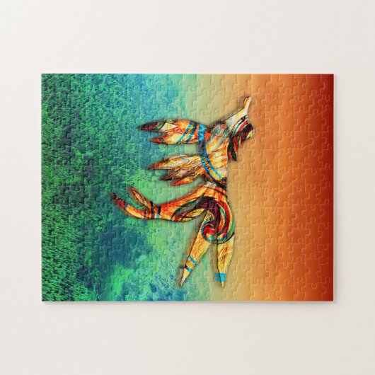 Vliegvlucht Legpuzzel (Horizontaal)