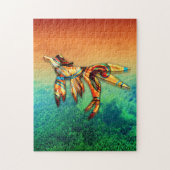 Vliegvlucht Legpuzzel (Verticaal)