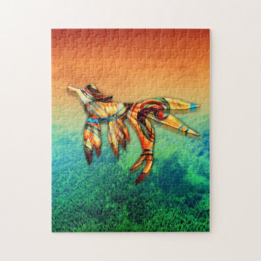 Vliegvlucht Legpuzzel (Verticaal)