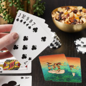 Vliegvlucht Pokerkaarten (Insitu)