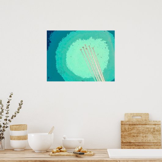 Vliegvlucht Poster (Keuken)