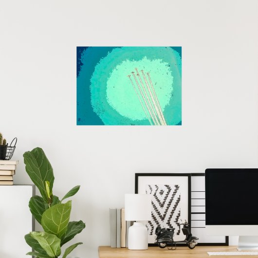 Vliegvlucht Poster (Thuiskantoor)