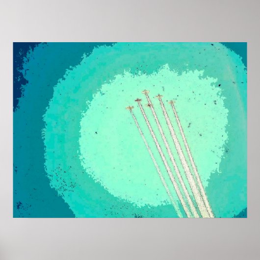 Vliegvlucht Poster (Voorkant)