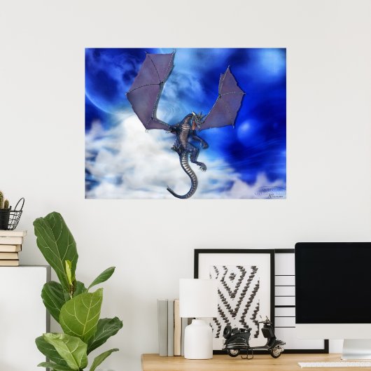 Vliegvlucht Poster (Thuiskantoor)