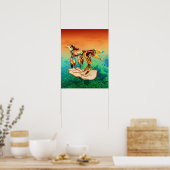 Vliegvlucht Poster (Keuken)