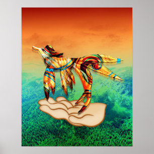Vliegvlucht Poster
