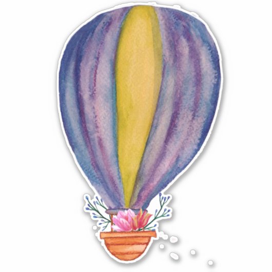 Vliegvlucht Sticker (Voorkant)