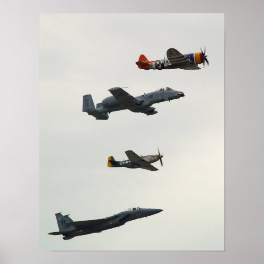 Vliegvlucht voor erfgoed poster (Voorkant)