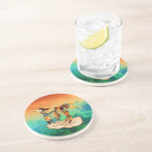 Vliegvlucht Zandsteen Onderzetter (Zijkant)