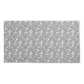 Vliegvogels en wolken kussenblokken hoesjes kussensloop (Achterkant-Links)