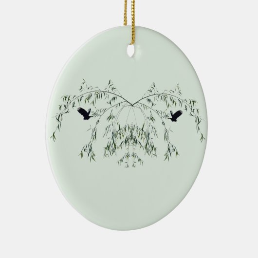 Vliegvogels Keramisch Ornament (Rechts)