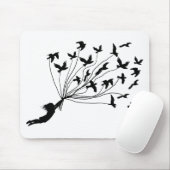 Vliegvogels op de Muismat Strings (Met muis)