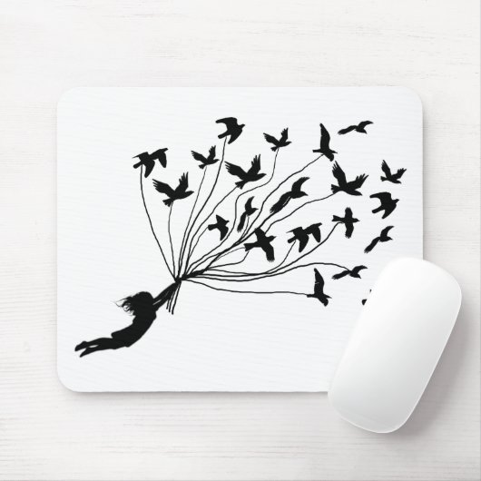 Vliegvogels op de Muismat Strings (Met muis)