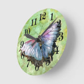 Vliegvrije mediumwandklok ronde klok (Hoek)